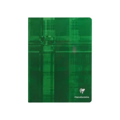 Clairefontaine - Cahier 17 x 22 cm - 96 pages - petits carreaux (5x5 mm) - disponible dans différentes couleurs