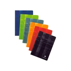 Clairefontaine - Cahier A4 (21x29,7 cm) - 192 pages - grands carreaux (Seyes) - disponible dans différentes couleurs