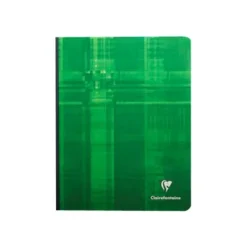 Clairefontaine - Cahier broché 17 x 22 cm - 192 pages - grands carreaux (Seyes) - disponible dans différentes couleurs