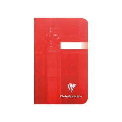 Clairefontaine - Carnet 9 x 14 cm - 96 pages - petits carreaux (5x5 mm) - disponible dans différentes couleurs
