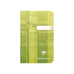 Clairefontaine - Carnet 9 x 14 cm - 96 pages - petits carreaux (5x5 mm) - disponible dans différentes couleurs