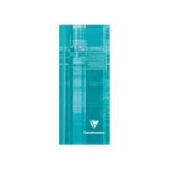 Clairefontaine - Carnet de bord enseignant - 8.5 x 20 cm - 120 pages - disponible dans différentes couleurs