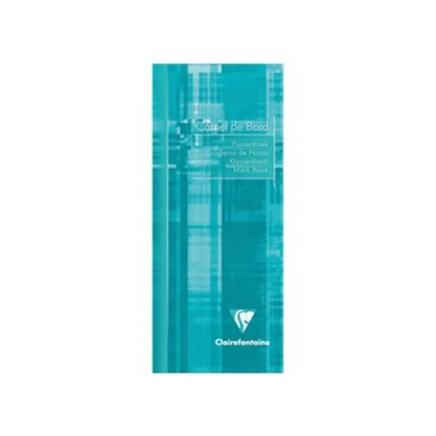 Clairefontaine - Carnet de bord enseignant - 8.5 x 20 cm - 120 pages - disponible dans différentes couleurs