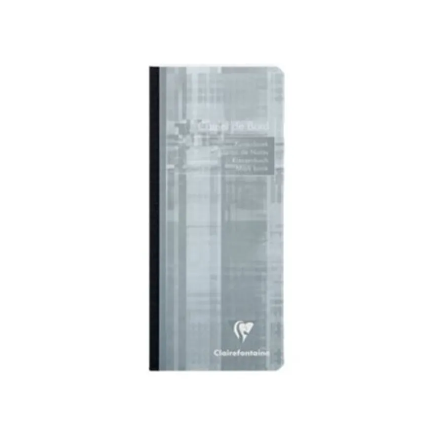 Clairefontaine - Carnet de bord enseignant - 8.5 x 20 cm - 120 pages - disponible dans différentes couleurs