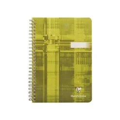 Clairefontaine - Carnet de notes à spirale - A5 - 100 pages - petits carreaux