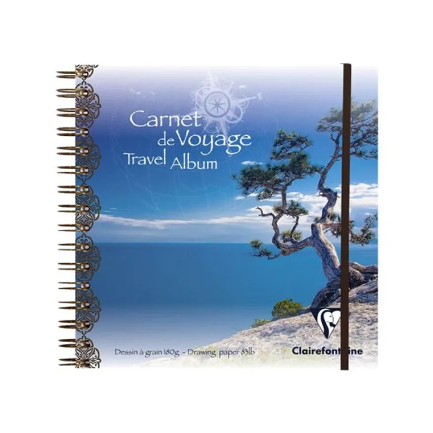 Clairefontaine - Carnet de voyage 20 x 20 cm - ballon