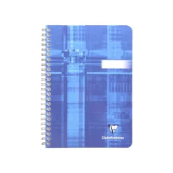 Clairefontaine - Carnet de notes à spirale - A5 - 180 pages - petits carreaux