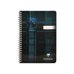 Clairefontaine - Carnet de notes à spirale - A5 - 180 pages - petits carreaux