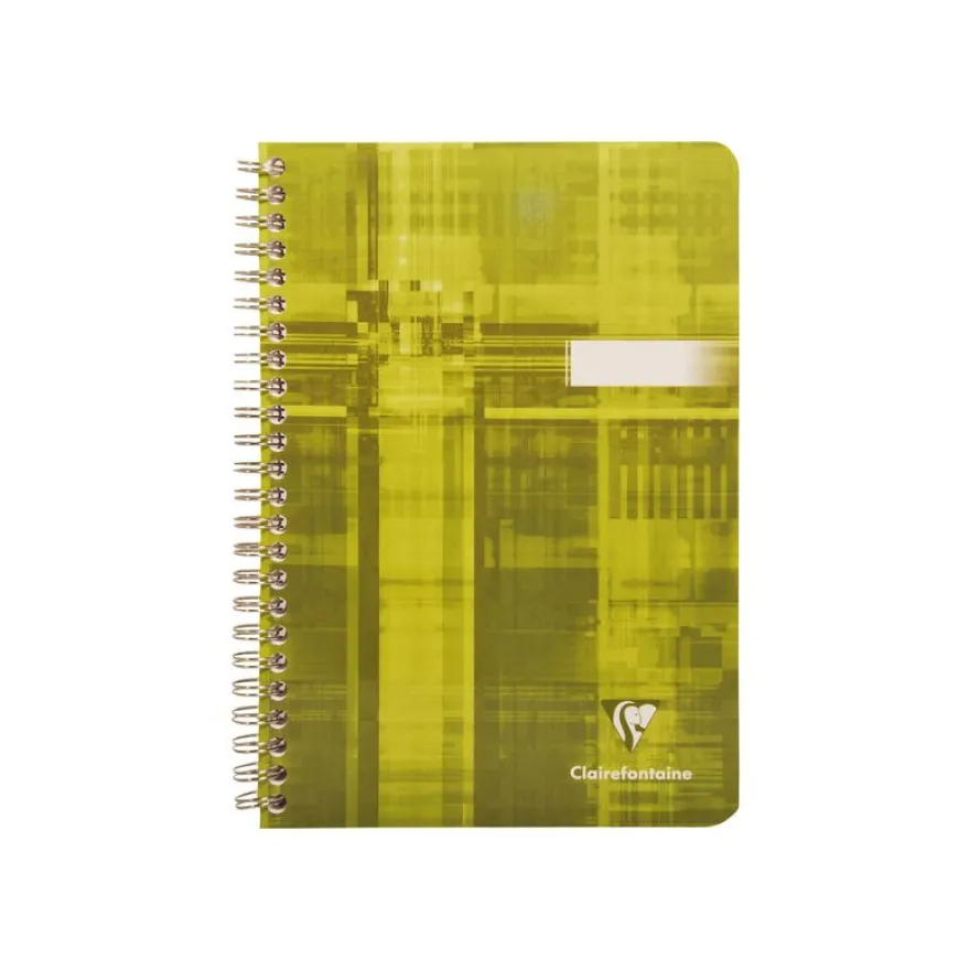 Clairefontaine - Carnet de notes à spirale - A5 - 180 pages - petits carreaux