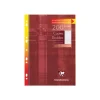 Clairefontaine - copies doubles - 200 pages - A4 - petits carreaux (5x5 mm) avec marge - perforées