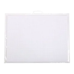 Clairefontaine - Feuille bristol - 50 x 65 cm - extra blanc - quadrillé 5x5 mm