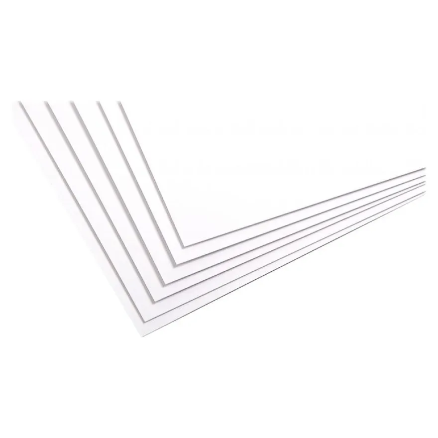 Clairefontaine - Feuille bristol - 50 x 65 cm - extra blanc - uni