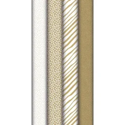 Clairefontaine - Papier - white & gold - Roll (70 cm x 5 m) - 70 g/m² - papier kraft recyclé