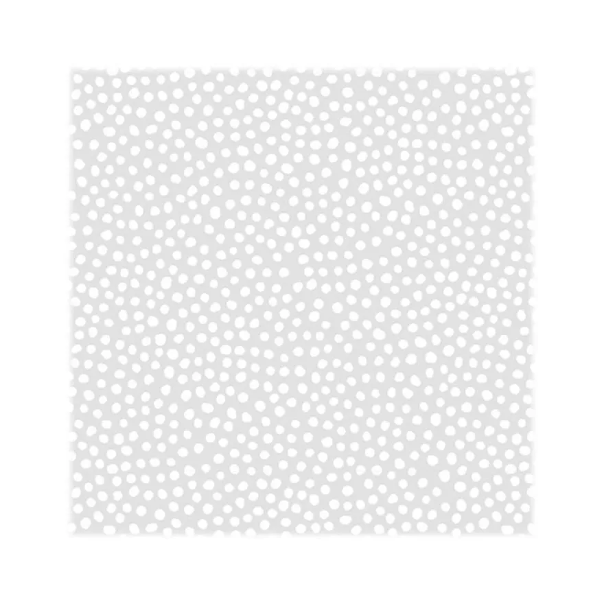 Clairefontaine - Papier cadeau - film fleuriste - 70 cm x 50 m - pois blancs