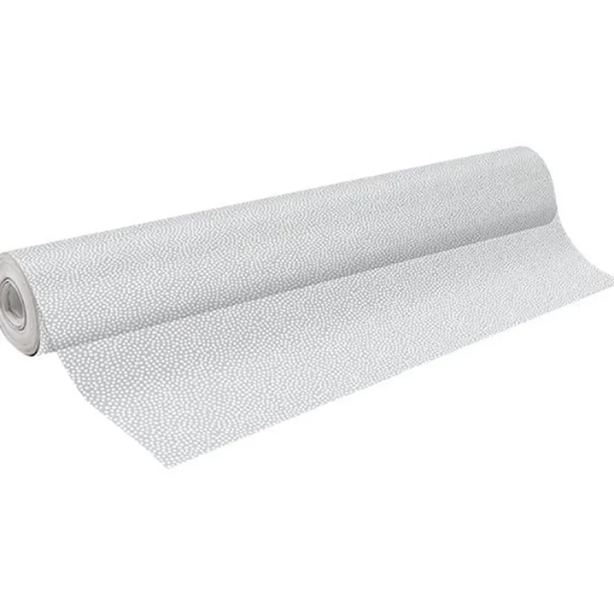 Clairefontaine - Papier cadeau - film fleuriste - 70 cm x 50 m - pois blancs