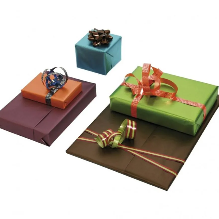 Clairefontaine - Papier cadeau kraft irisé - 70 cm x 3 m - 70 g/m²