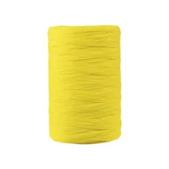 Clairefontaine - Pelote de raphia synthétique - ruban d'emballge 100 m - jaune citron