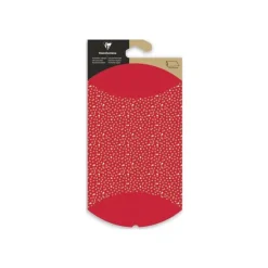 Clairefontaine - Pochette cadeau - 16 x 22 cm - étoiles rouges