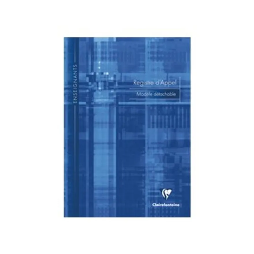 Clairefontaine - Registre d'appel journalier - A4 - 24 pages