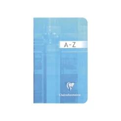 Clairefontaine - Répertoire 9 x 14 cm - 96 pages - petits carreaux (5x5 mm) - disponible dans différentes couleurs