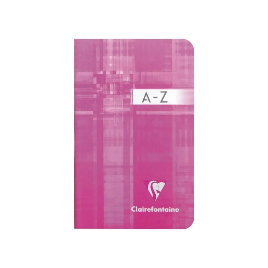 Clairefontaine - Répertoire 9 x 14 cm - 96 pages - petits carreaux (5x5 mm) - disponible dans différentes couleurs