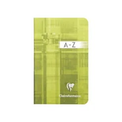 Clairefontaine - Répertoire 9 x 14 cm - 96 pages - petits carreaux (5x5 mm) - disponible dans différentes couleurs