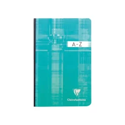 Clairefontaine - Répertoire broché A4 (21x29,7 cm) - 192 pages - petits carreaux (5x5 mm) - disponible dans différentes couleurs