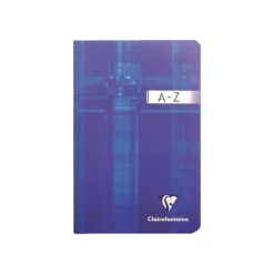 Clairefontaine - Répertoire broché A4 (21x29,7 cm) - 192 pages - petits carreaux (5x5 mm) - disponible dans différentes couleurs