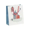 Clairefontaine - Sac cadeau - dieppe bleu/rouge - 21,5 cm x 10,2 cm x 25,3 cm