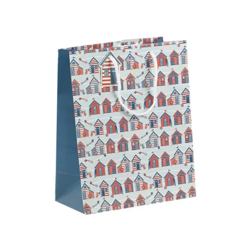 Clairefontaine - Sac cadeau - dieppe bleu/rouge - 26,5 cm x 14 cm x 33 cm