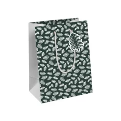 Clairefontaine - Sac cadeau - winter vert - 21,5 cm x 10,2 cm x 25,3 cm