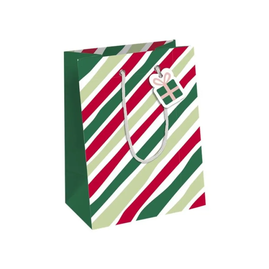 Clairefontaine - Sac cadeau - ho ho ho rouge - 21,5 cm x 10,2 cm x 25,3 cm