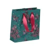 Clairefontaine - Sac cadeau premium - 12 cm x 4,5 cm x 13,5 cm - vert