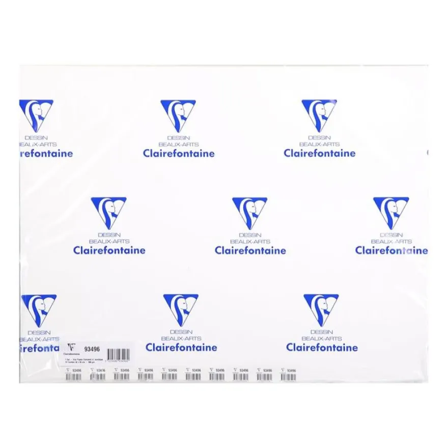 Clairefontaine Acrylic - Papier à dessin - 50 x 65 cm - blanc