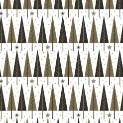 Clairefontaine Alliance - Papier cadeau - 70 cm x 50 m - 60 g/m² - motif Noël sapins