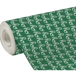 Clairefontaine Alliance - Papier cadeau - 70 cm x 50 m - 60 g/m² - Hohoho vert