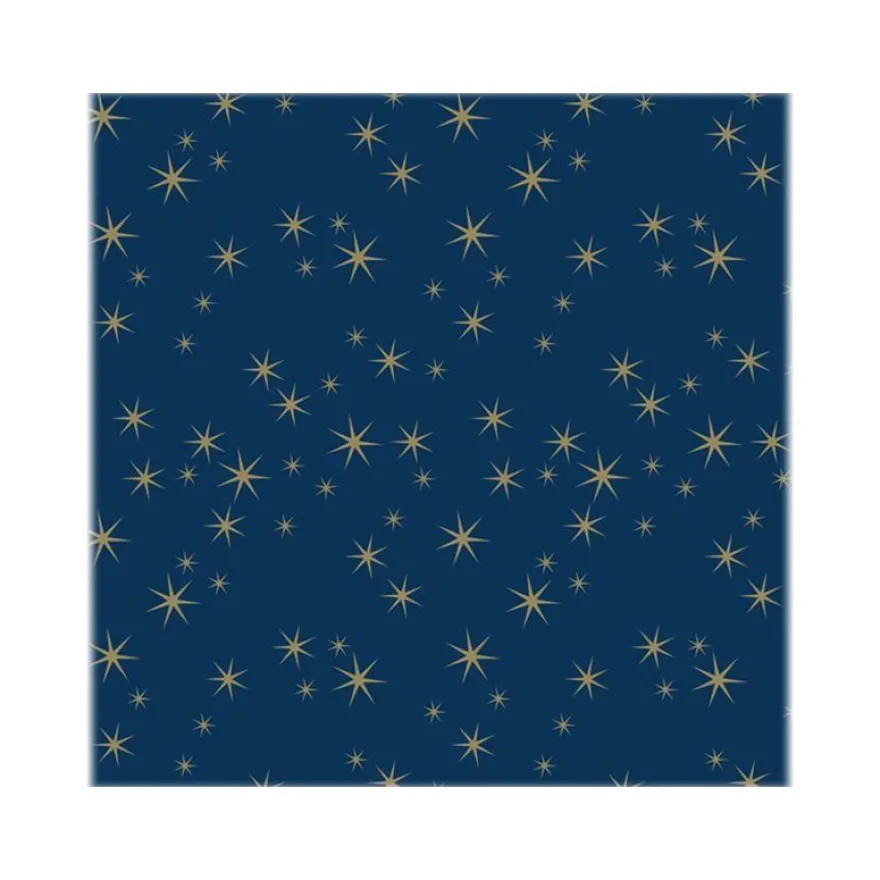 Clairefontaine Alliance - Papier cadeau - 70 cm x 50 m - 60 g/m² - étoiles d'or
