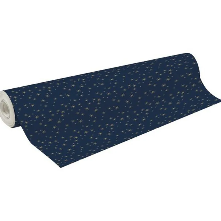 Clairefontaine Alliance - Papier cadeau - 70 cm x 50 m - 60 g/m² - étoiles d'or