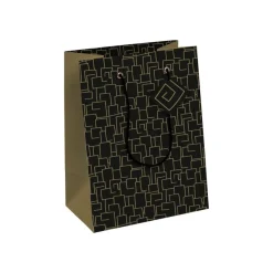 Clairefontaine Archi - Sac cadeau moyen 21,5 x 10,2 x 25,3 cm - noir