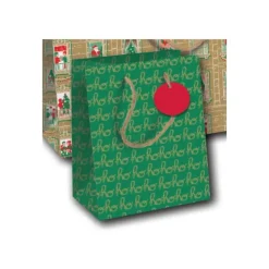 Clairefontaine Christmas Esprit De Noel - Sac cadeau - 21.5 cm x 10.2 cm x 25.3 cm