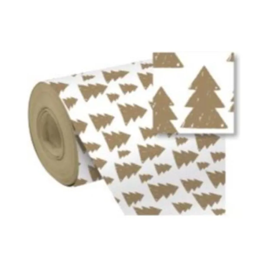 Clairefontaine Christmas - Emballage cadeau - 35 cm x 5 m - 70 g/m² - papier kraft
