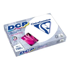 Clairefontaine DCP - Papier ultra blanc - A4 (210 x 297 mm) - 160 g/m² - Ramette de 250 feuilles