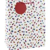 Clairefontaine Eurowrap - Sac cadeau - 26,5 cm x 14 cm x 33 cm - pois