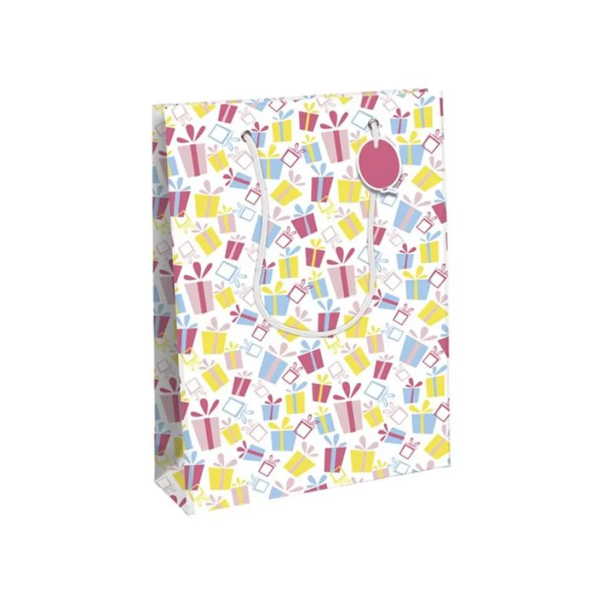 Clairefontaine Excellia - Sac cadeau - 26,5 x 14 x 33 cm - fairy - multicolore