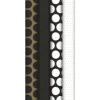 Clairefontaine Excellia - Papier cadeau - 70 cm x 2 m - 80 g/m² - différents modèles à pois or et noir