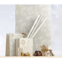 Clairefontaine Excellia Christmas - Papier cadeau - 70 cm x 2 m - naturel - différents modèles disponibles