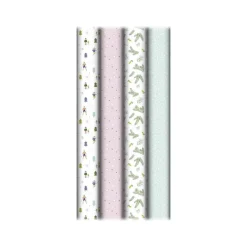 Clairefontaine Excellia Neige - Papier cadeau - 70 cm x 2 m - disponible dans différents modèles - 80 g/m²
