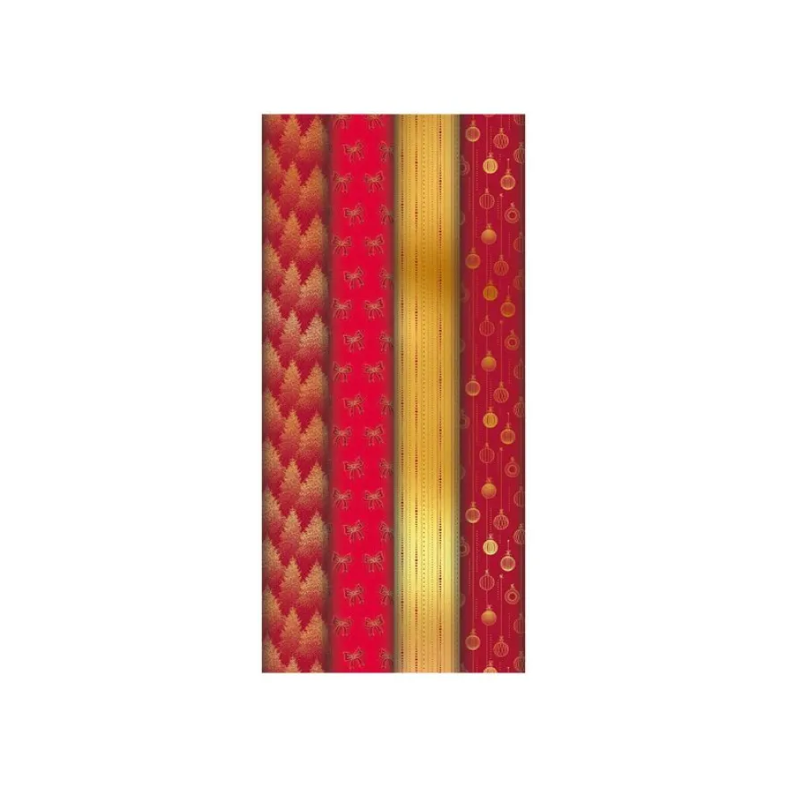 Clairefontaine Excellia Scintillant - Emballage cadeau - 70 cm x 2 m - 80 g/m² - Noël - papier