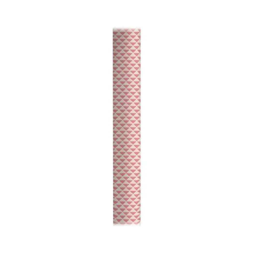 Clairefontaine Excellia Tiny Rolls - Papier cadeau - 35 cm x 5 m - 80 g/m² - triangles rose