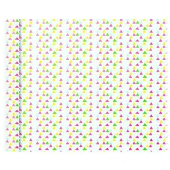Clairefontaine Excellia Tiny Rolls - Papier cadeau triangles - 35 cm x 5 m - 80 g/m²